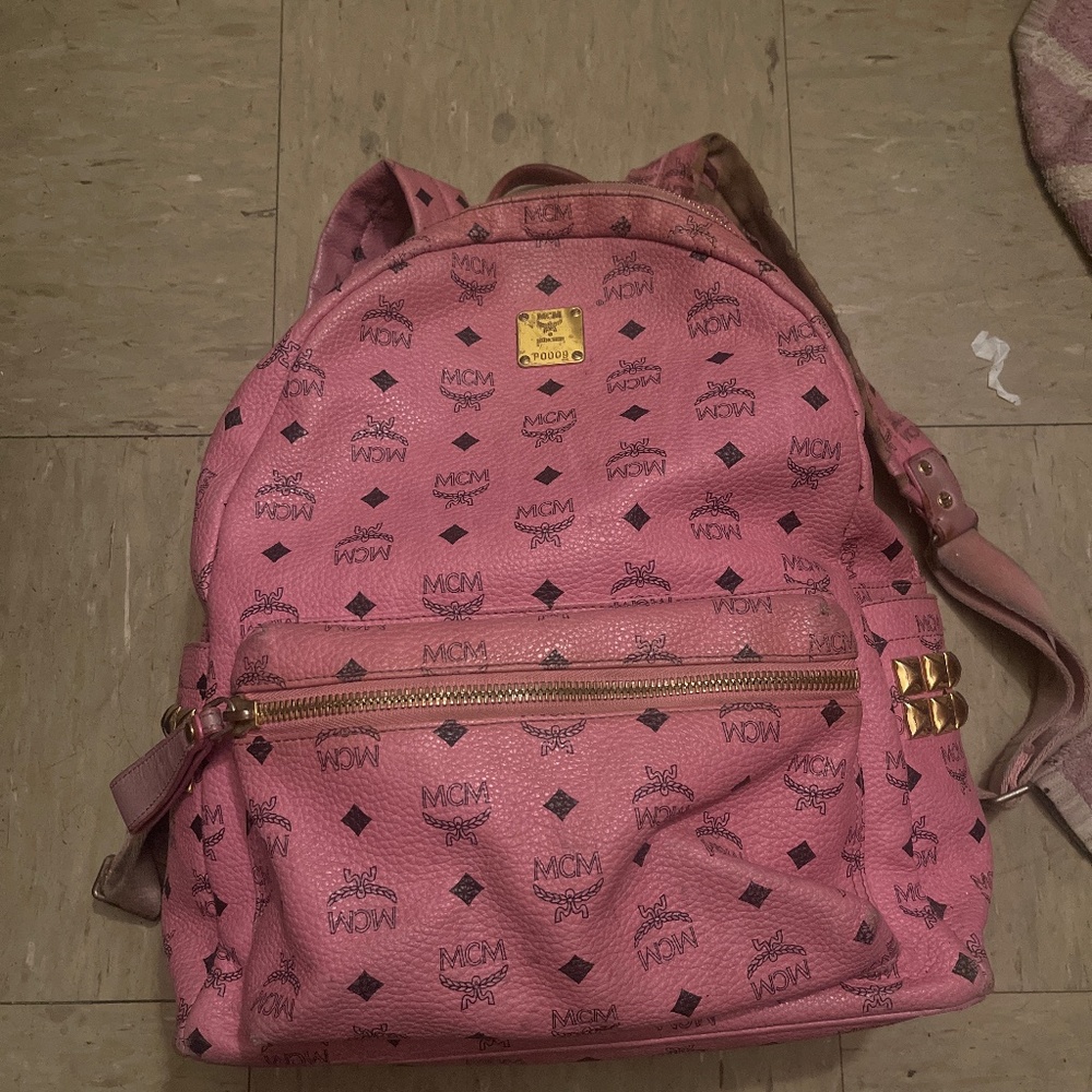 Used Pink MCM Bag